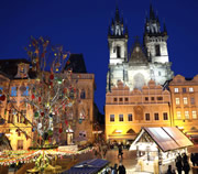 Prague Easter Market at Old Town Square