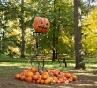 Pumpkins and Halloween at Prague Botanical Garden