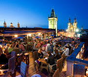Roof Terrace Bar at U Prince Hotel